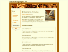 Tablet Screenshot of nsvertragingen.nl